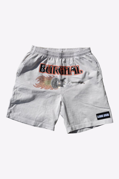 Rockstar BVG Shorts (White)