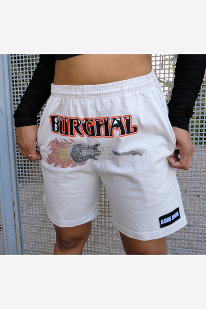 Rockstar BVG Shorts (White)