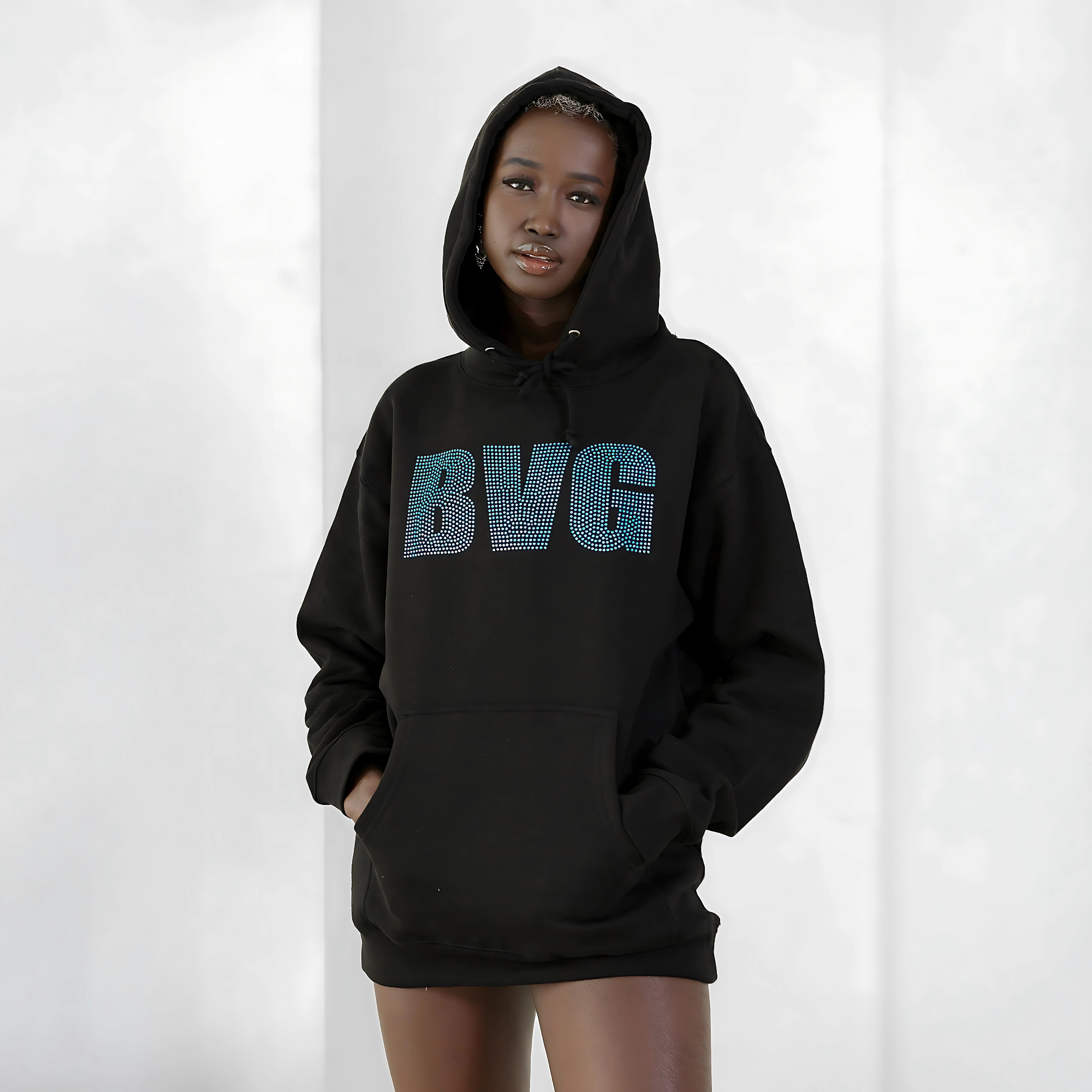 BVG Rhinestone Hoodie