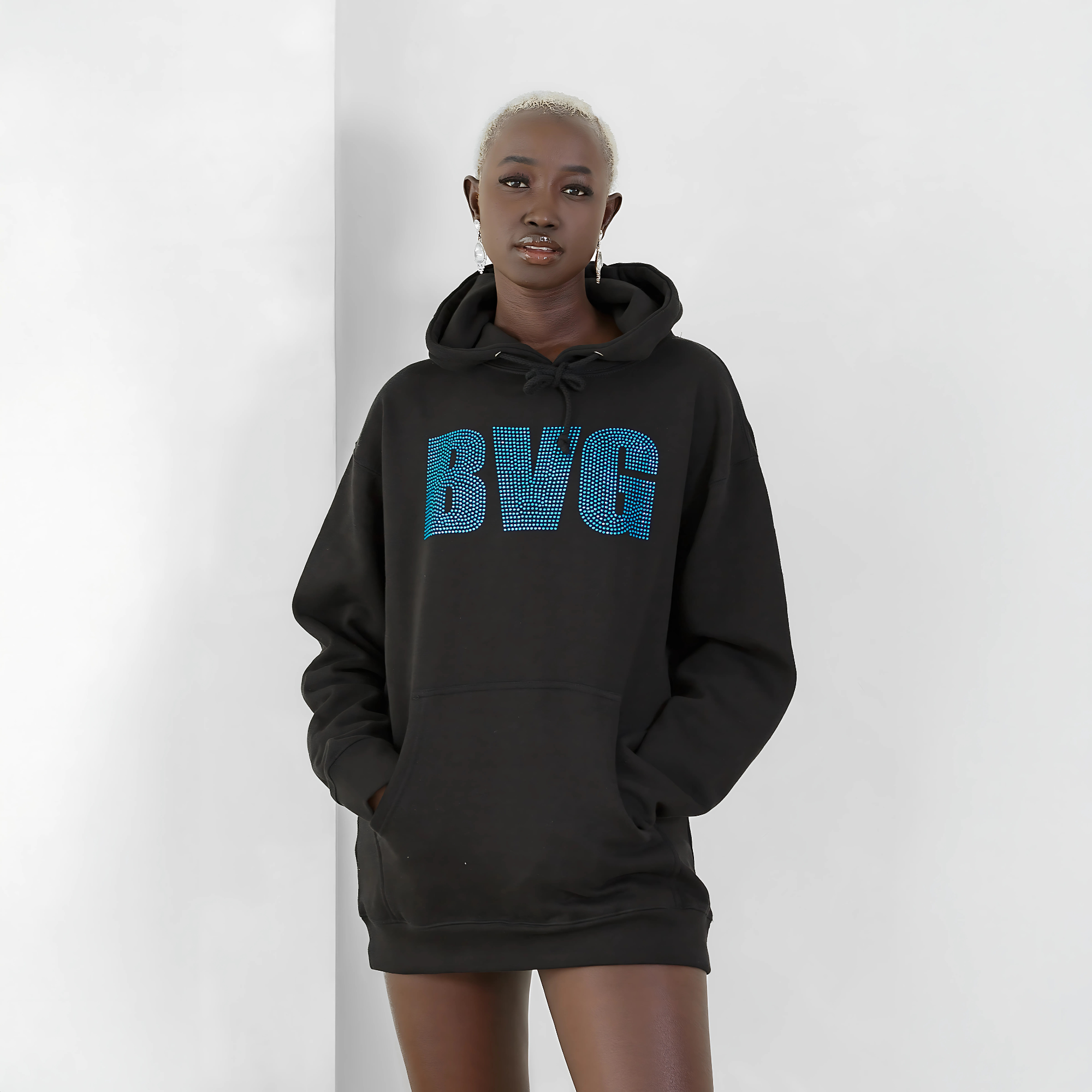 BVG Rhinestone Hoodie