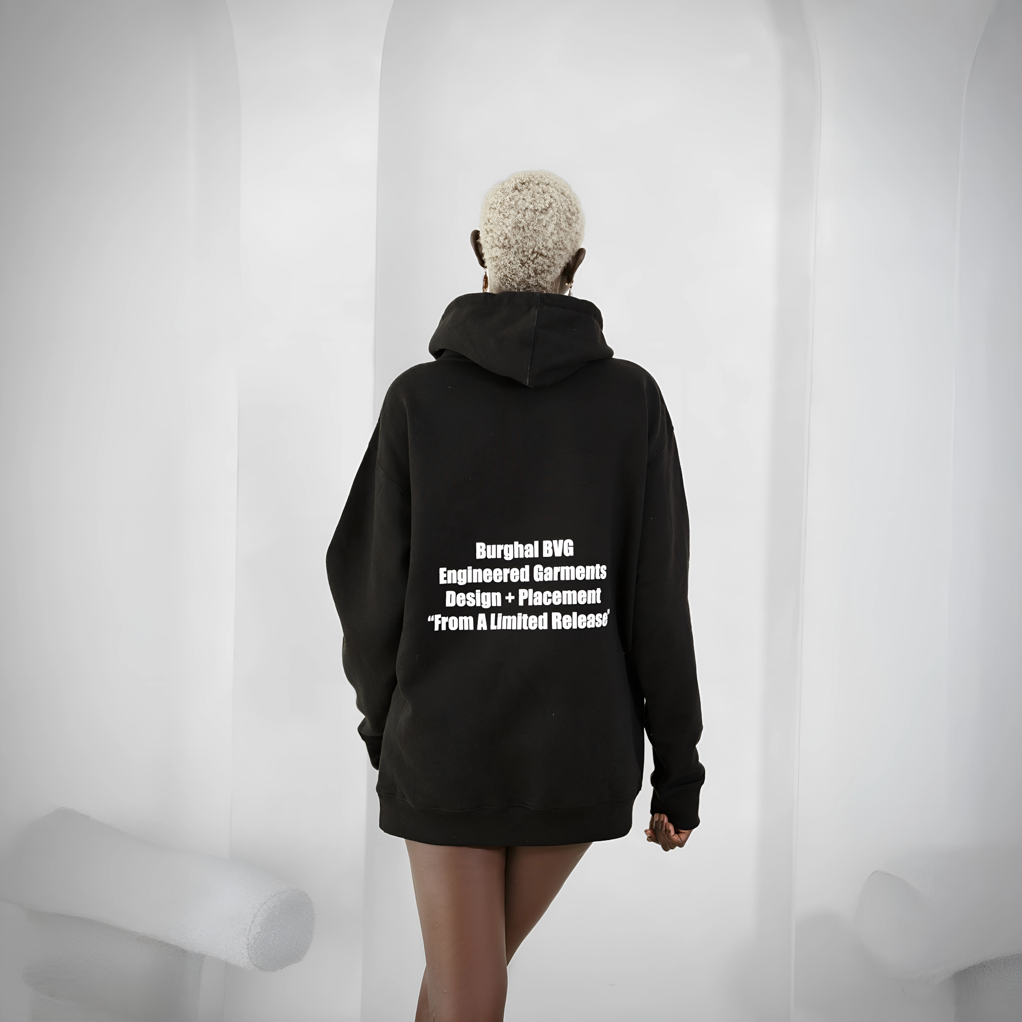 Burghal Angelic Logo Hoodie