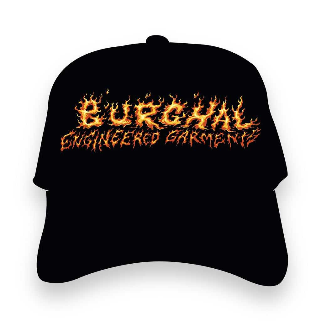 Burghal Fire Logo Trucker