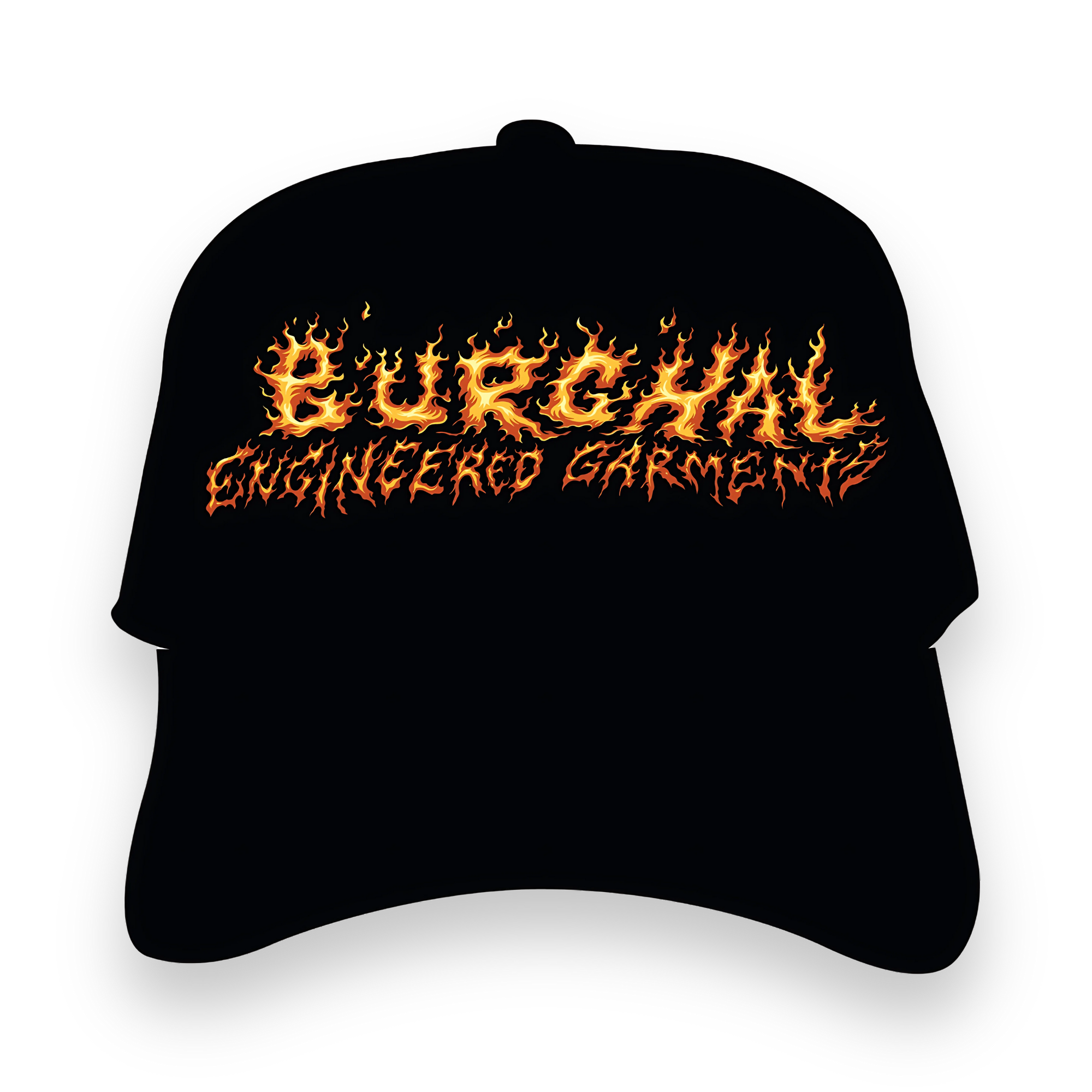 Burghal Fire Logo Trucker