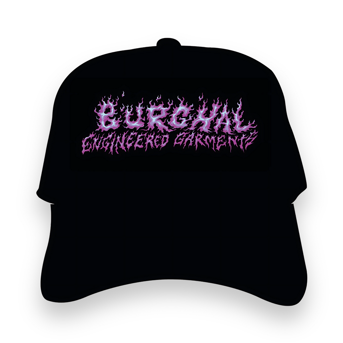 Burghal Fire Logo Trucker