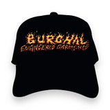Burghal Fire Logo Trucker