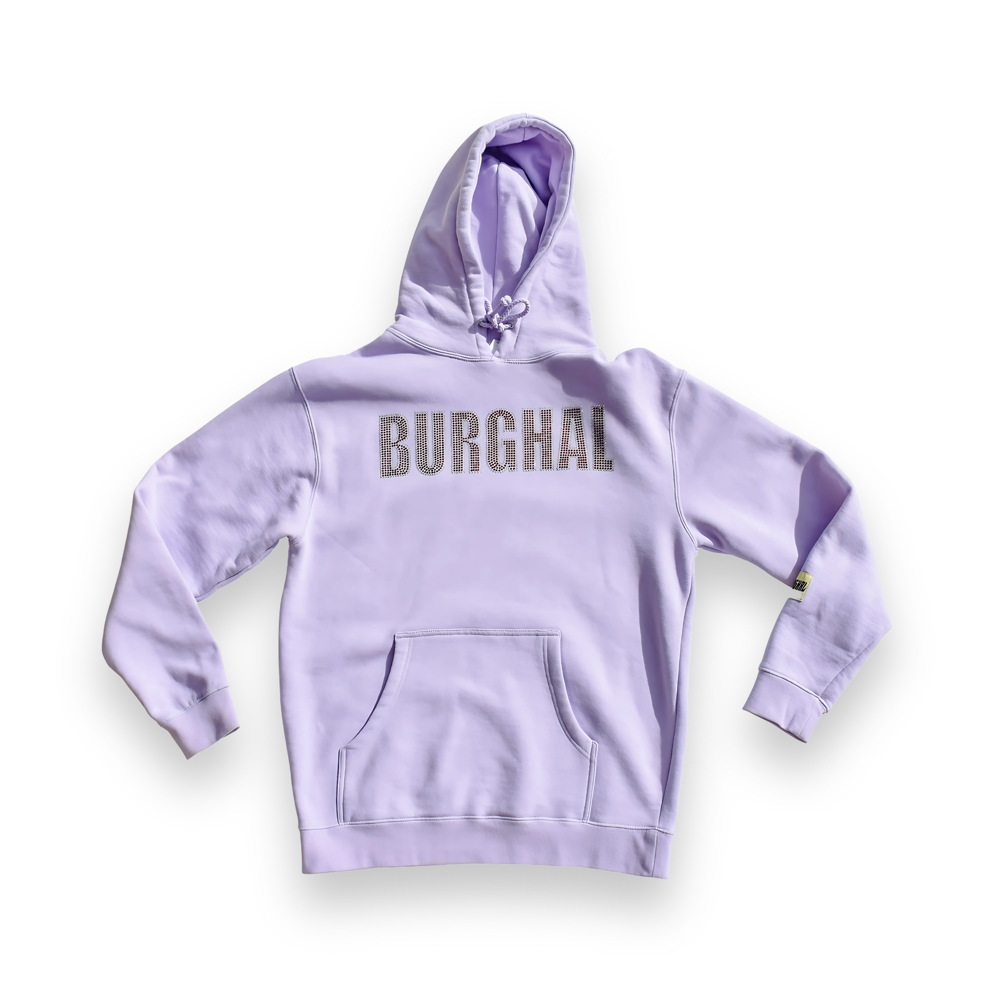 Burghal Rhinestone Heavy Hoodie (Lavender)