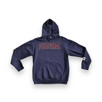 Burghal Rhinestone Heavy Hoodie (Navy)