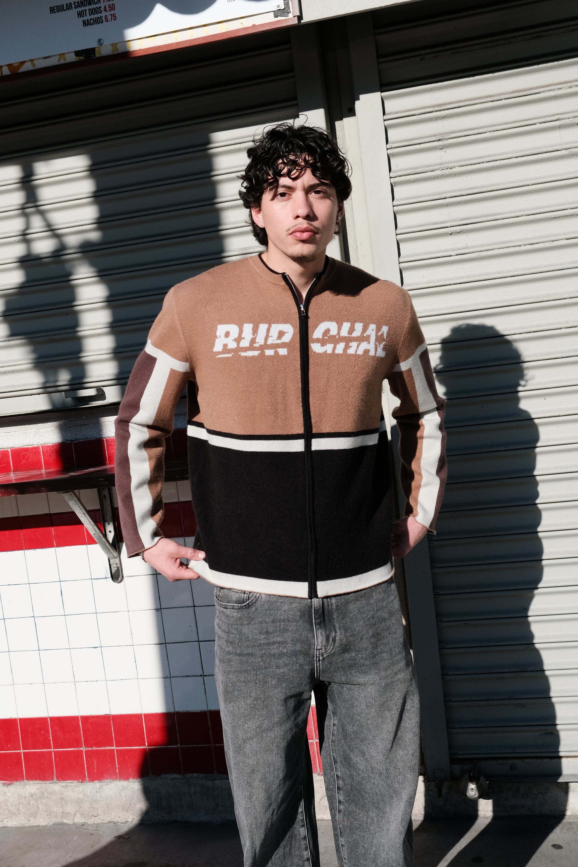 Cavailer Knitted Logo Jacket