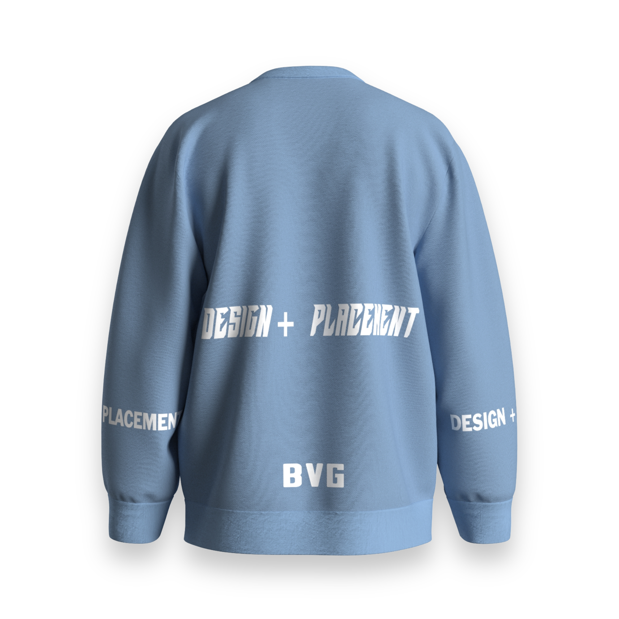 Jacquard Knitted Sweater Sky