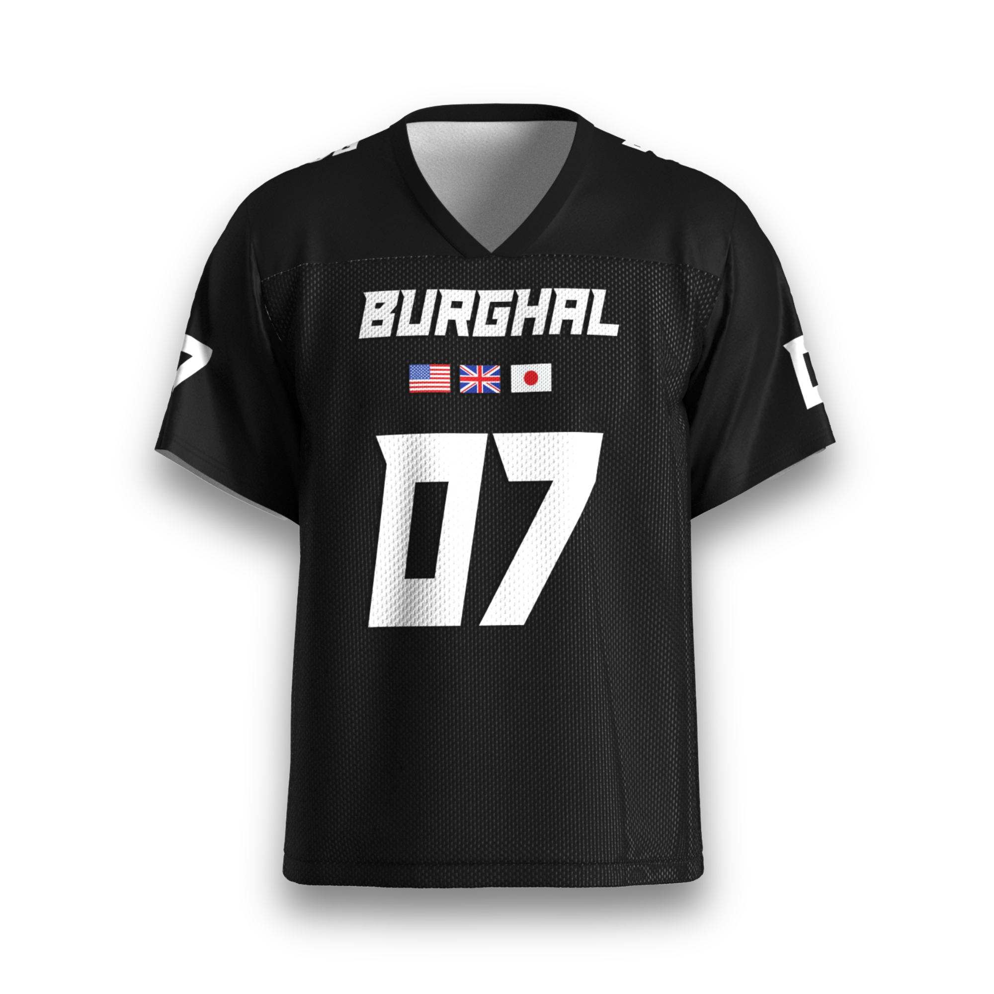 Burghal Shadow Black Jersey
