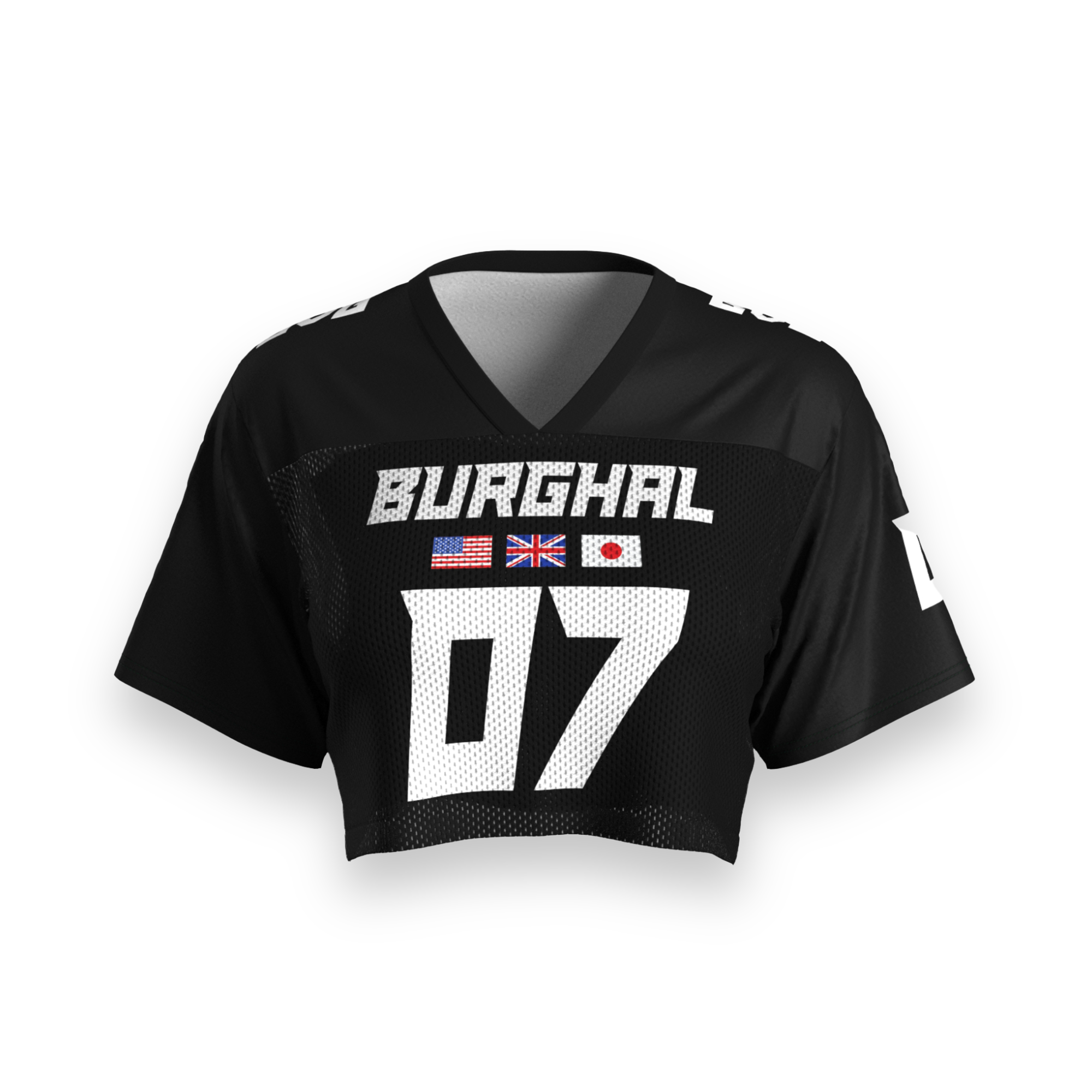 Jersey Nights Cropped (Black)