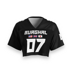 Burghal Shadow Black Cropped Jersey