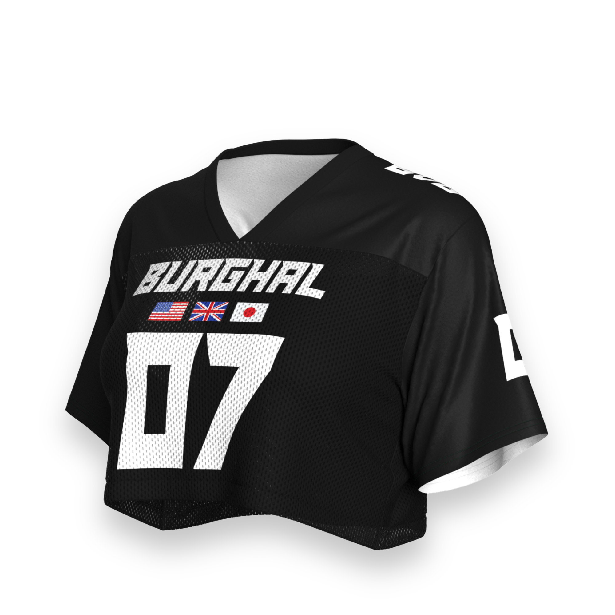 Jersey Nights Cropped (Black)