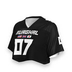 Burghal Shadow Black Cropped Jersey