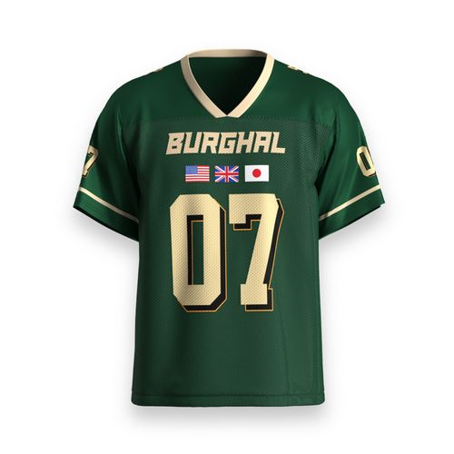Burghal Midnight Green Jersey