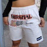 Rockstar BVG Shorts (White)