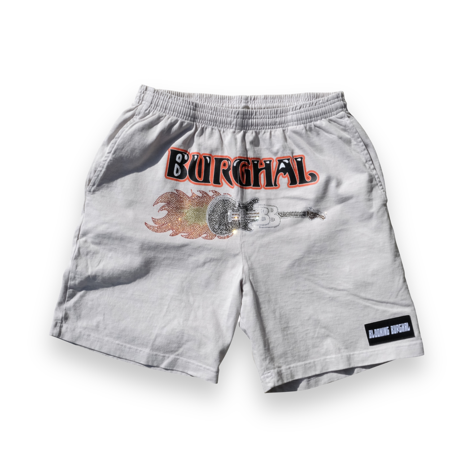Rockstar BVG Shorts (White)