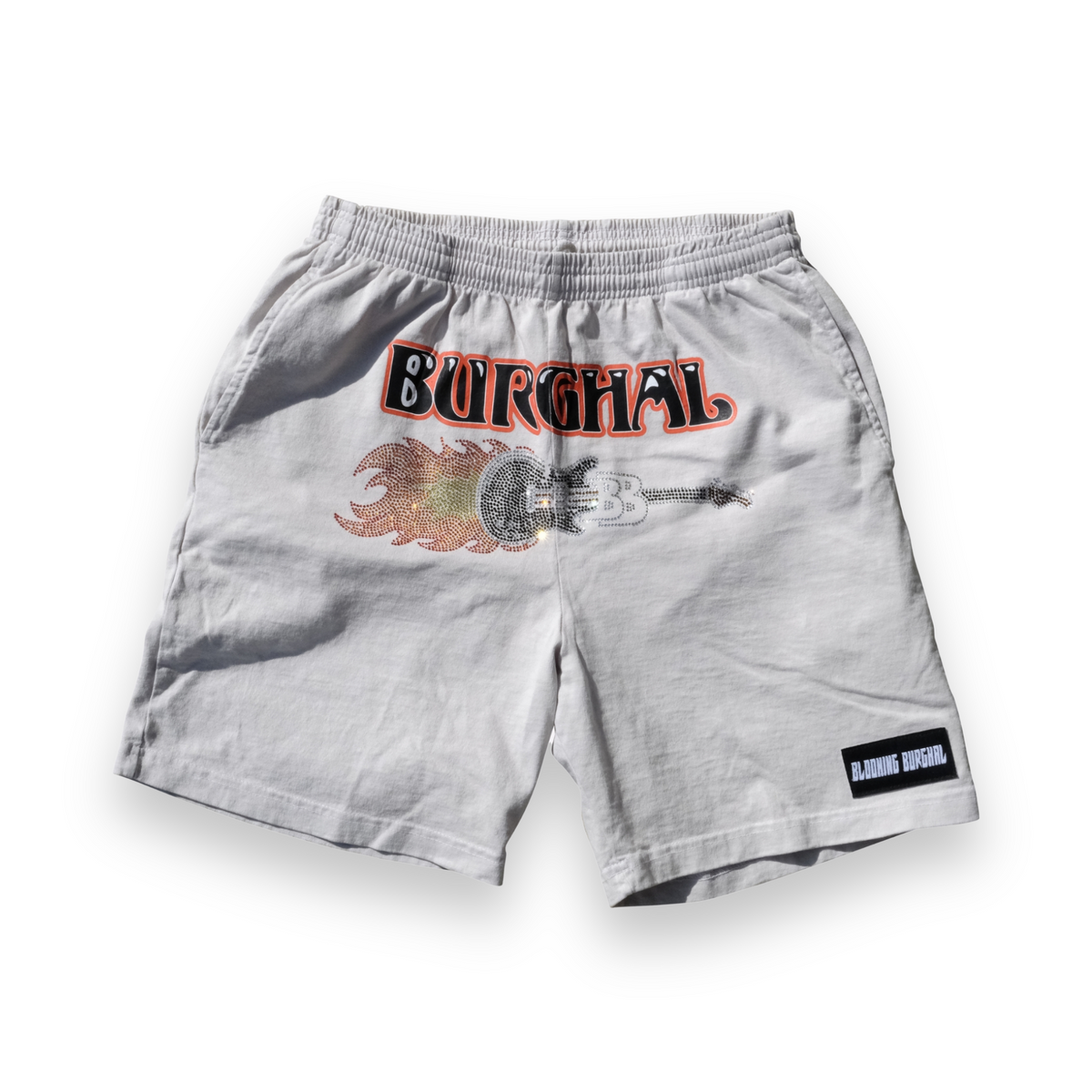 Rockstar BVG Shorts (White)