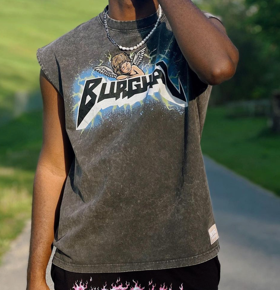 Stonewash Cutoff Shirt