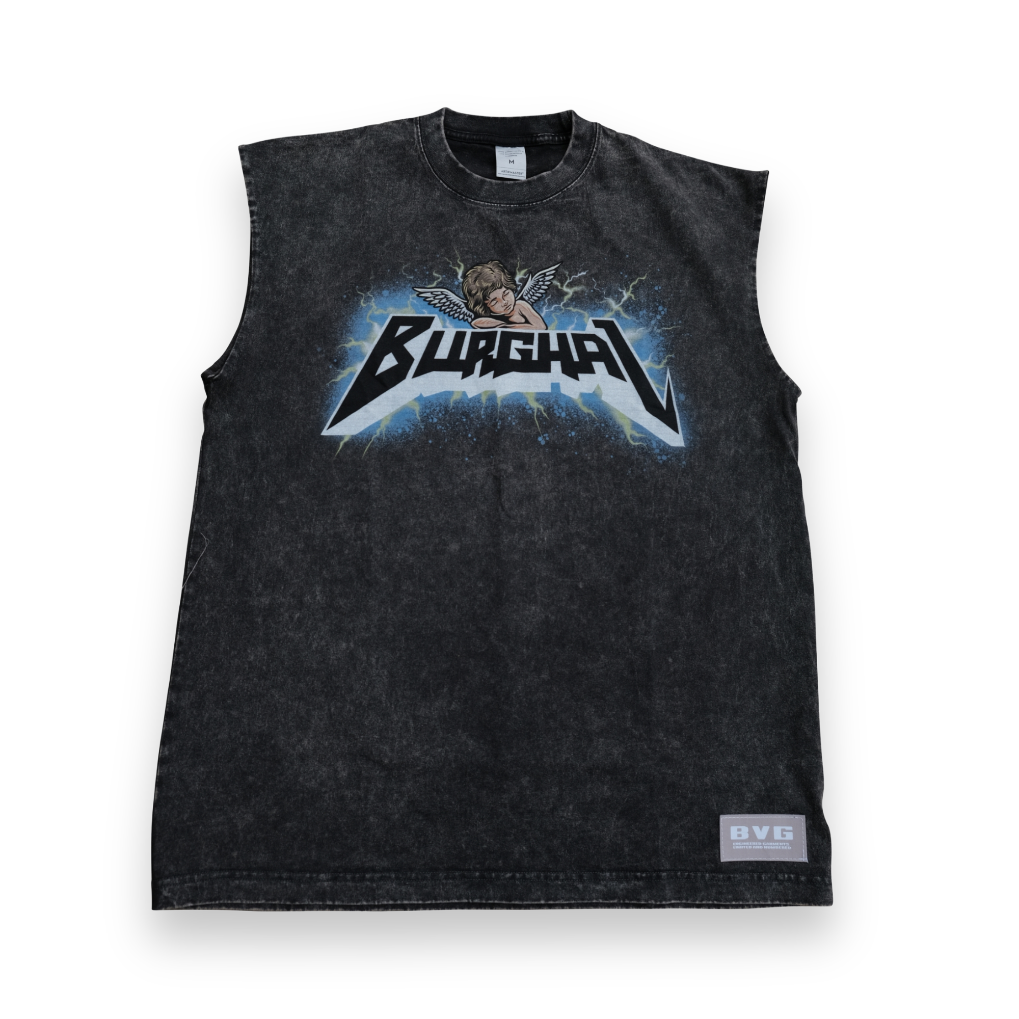 Stonewash Cutoff Shirt