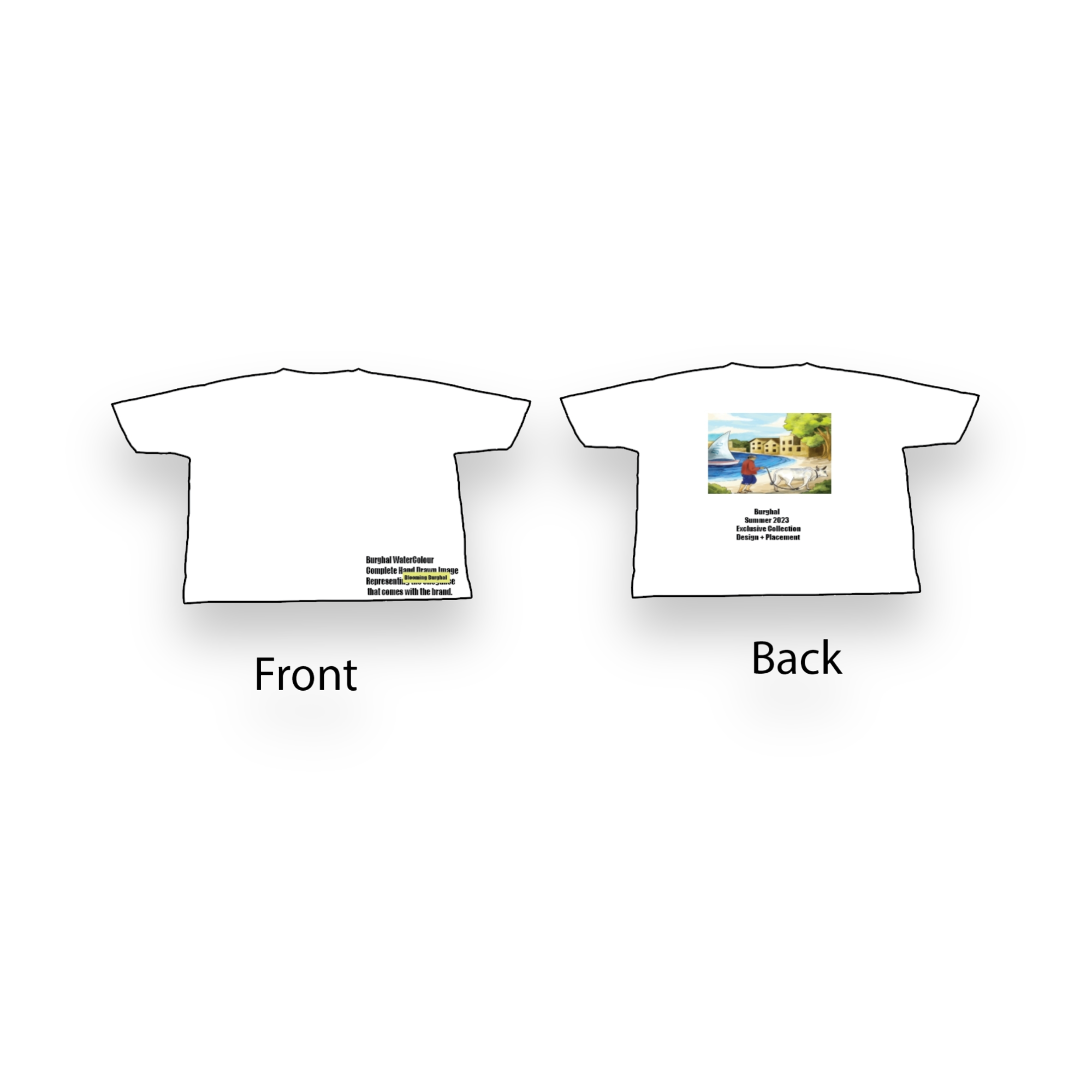 Watercolour Message Shirt