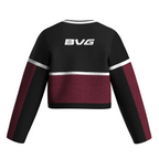 Cropped "Riding Group" Knitted Jacket