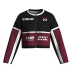 Cropped "Riding Group" Knitted Jacket