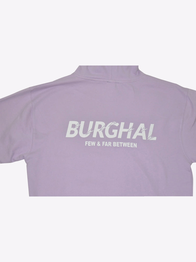 Burghal Distorted Logo Hoodie (Lavender)